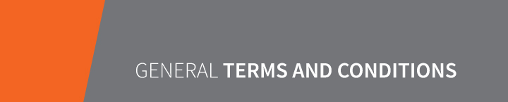general terms and conditions of sale