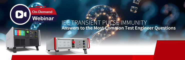 IEC Transient Pulse Immunity webinar