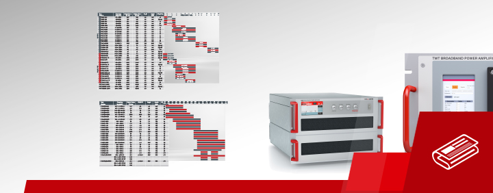 Teseq broadband amplifier range