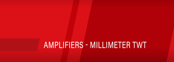 millimeter twt amplifiers 