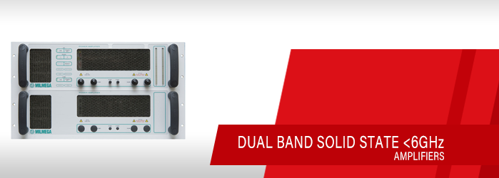 solid state dual band amplifiers