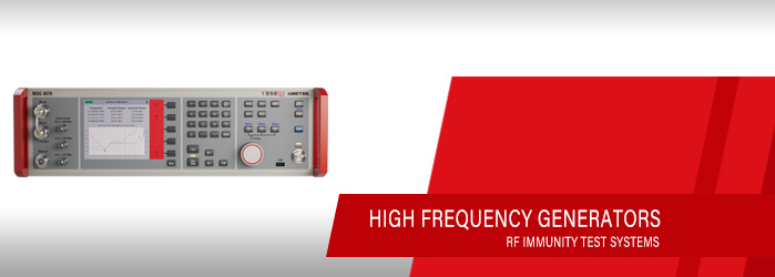 High Frequency Generators | EM TEST | Teseq