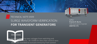 Surge_Waveform Verification for Transient Generators