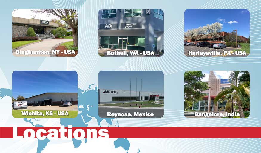 AMETEK PDS locations