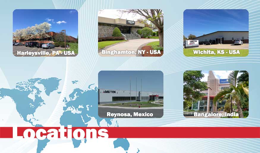 AMETEK PDS Global Locations