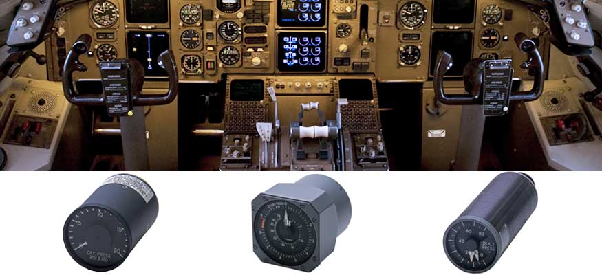 Boeing 757 cockpit indicators