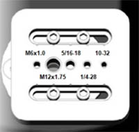 Multithreaded base plate