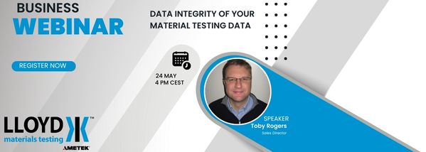 How AMETEK can help you ensure your data integrity of your material testing data