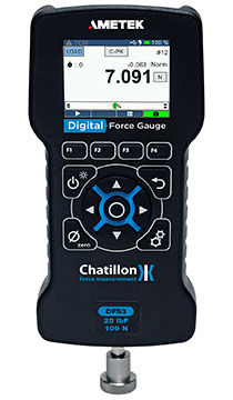 Chatillon DFE2-500 Digital Force Gauge 500 lbf Capacity 