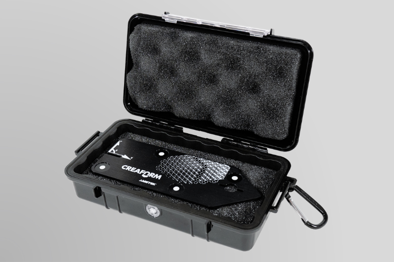 Creaform Referencing arrow in its case