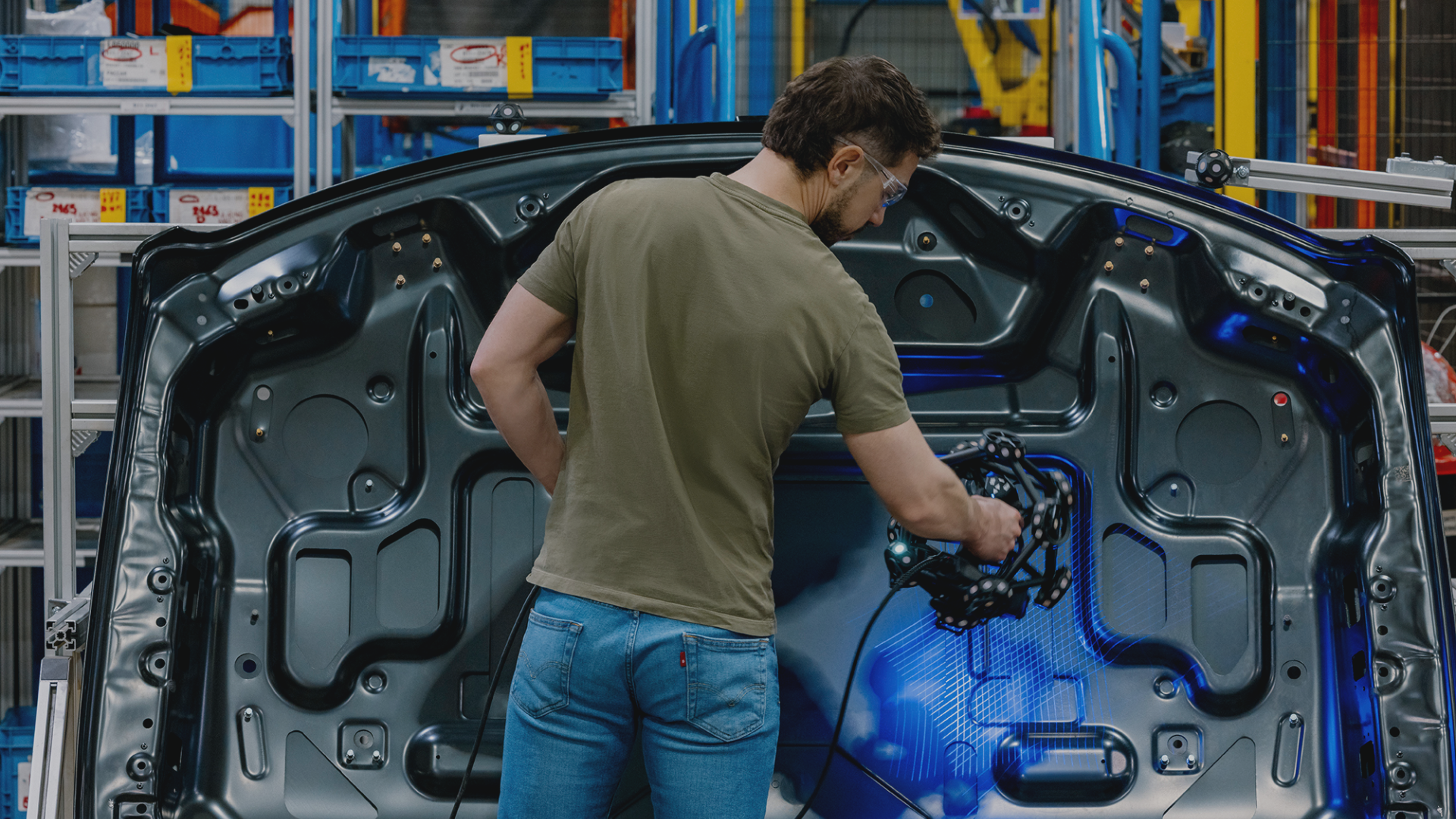 MetraSCAN 3D scanning manufacturing