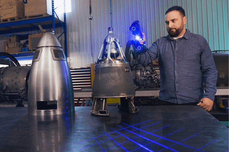 HandySCAN 3D BLACK scanning for product design