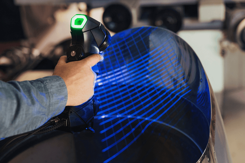 HandySCAN 3D BLACK scanning for reverse engineering