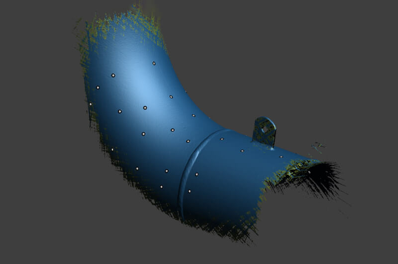  3D scan NDT inspection