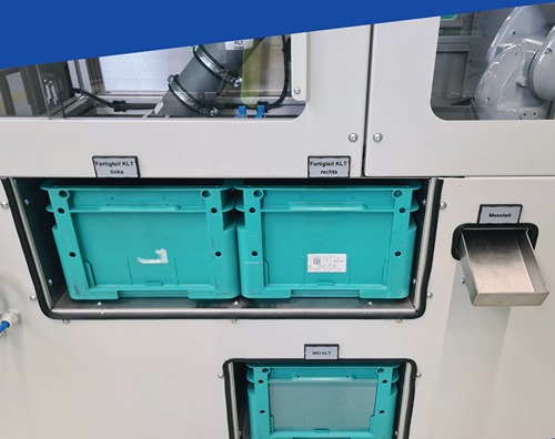 Werkstückausschleung bei Automation mit Robotern